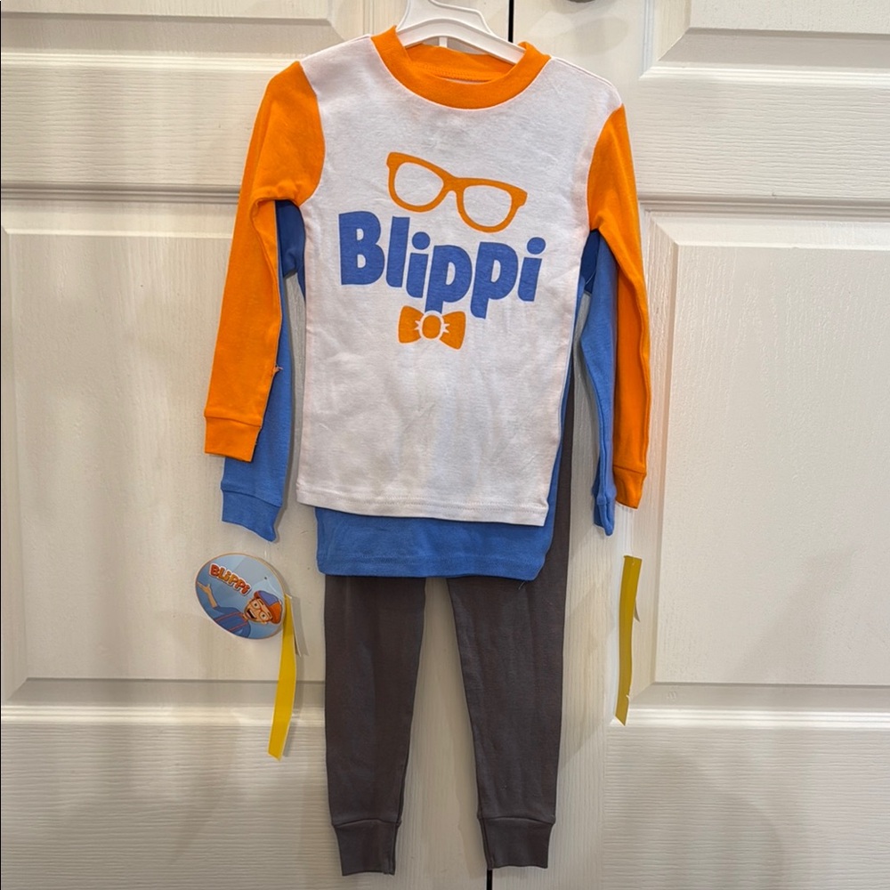 NWT Blippi Kids Pajama Set 4T